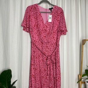 Jessica Simpson NWT 2x pink dress